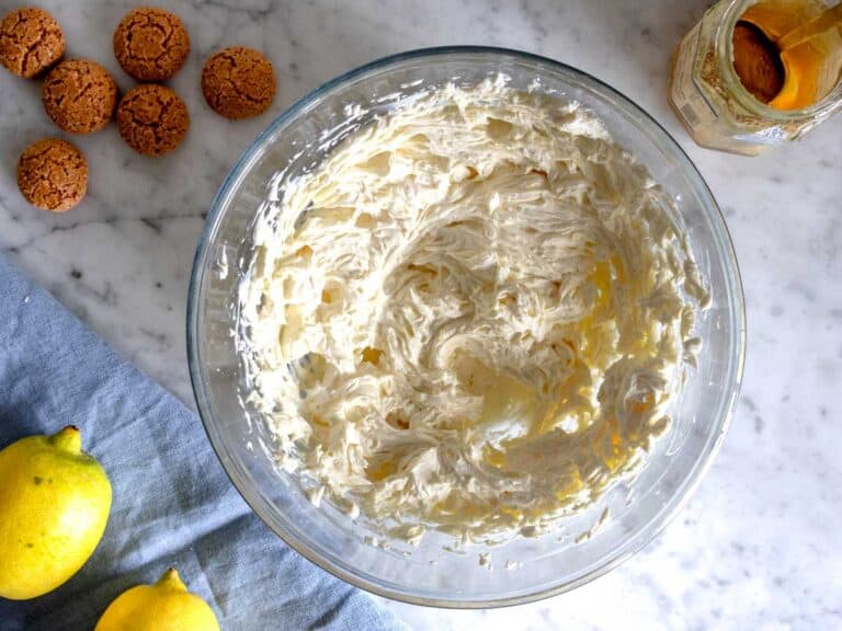 mascarpone frosting for olive oil cake