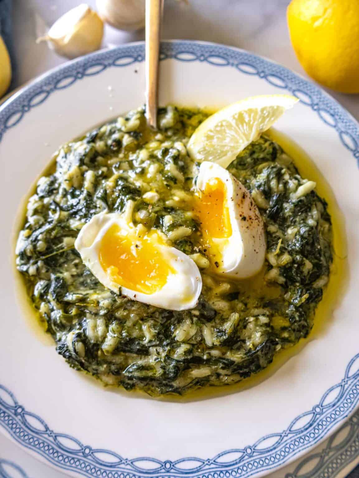 Spanakorizo (Greek Spinach & Rice) | Nico's Recipes