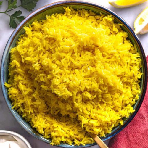 Easy Saffron Rice | Hilltop Recipes