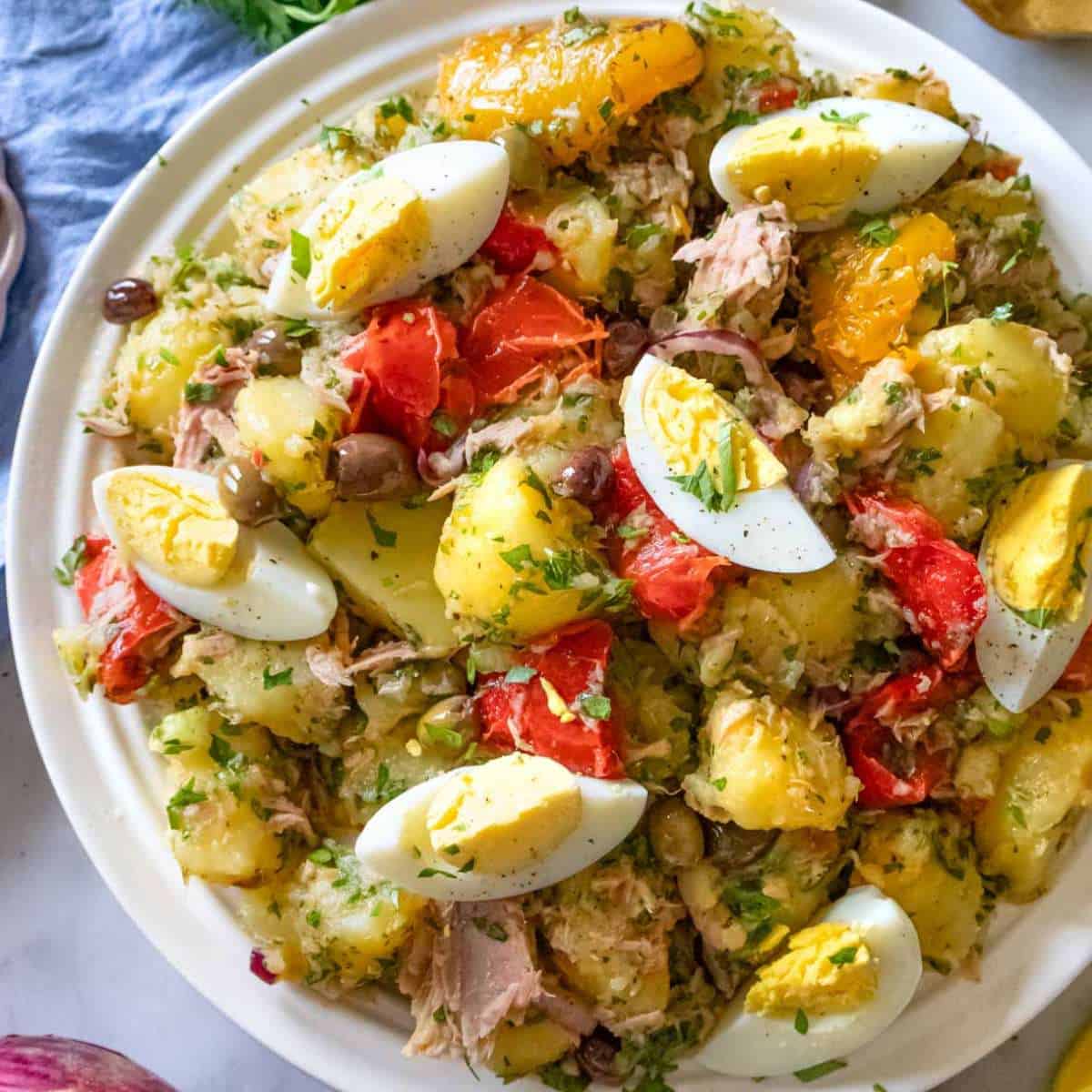 Italian Potato Salad (No Mayo)