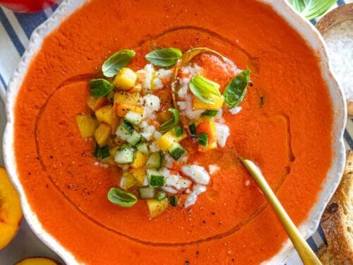 Peach Gazpacho | Hilltop Recipes