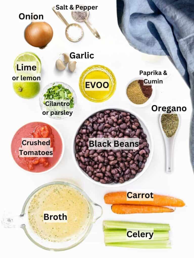 Healthy Black Bean Soup (Easy in 30 Minutes) | Hilltop Recipes