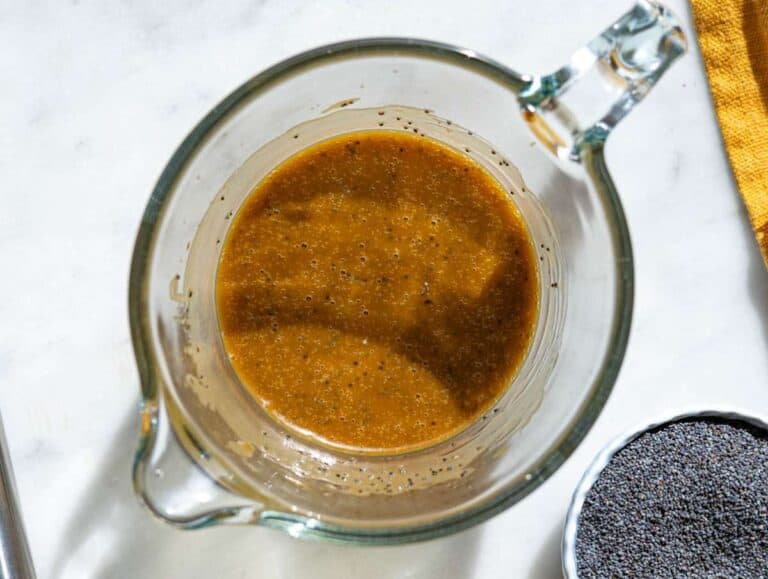 Step 1 Whisking balsamic dressing in a small bowl until smooth and glossy.